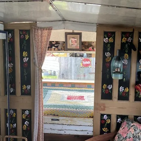 別荘 2 X Double Bed Glamping Wagon At Dalby Forest *