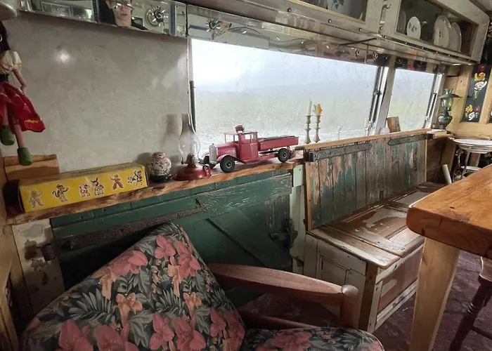 2 X Double Bed Glamping Wagon At Dalby Forest 펜션