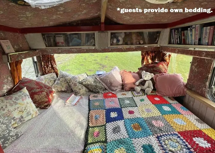 2 X Double Bed Glamping Wagon At Dalby Forest *