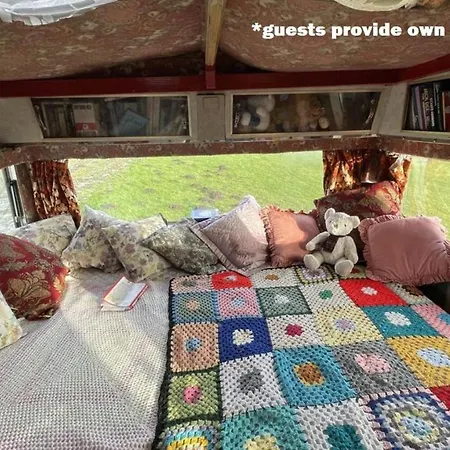 2 X Double Bed Glamping Wagon At Dalby Forest *